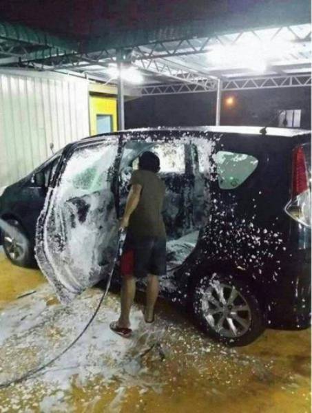Kompleksowe mycie auta