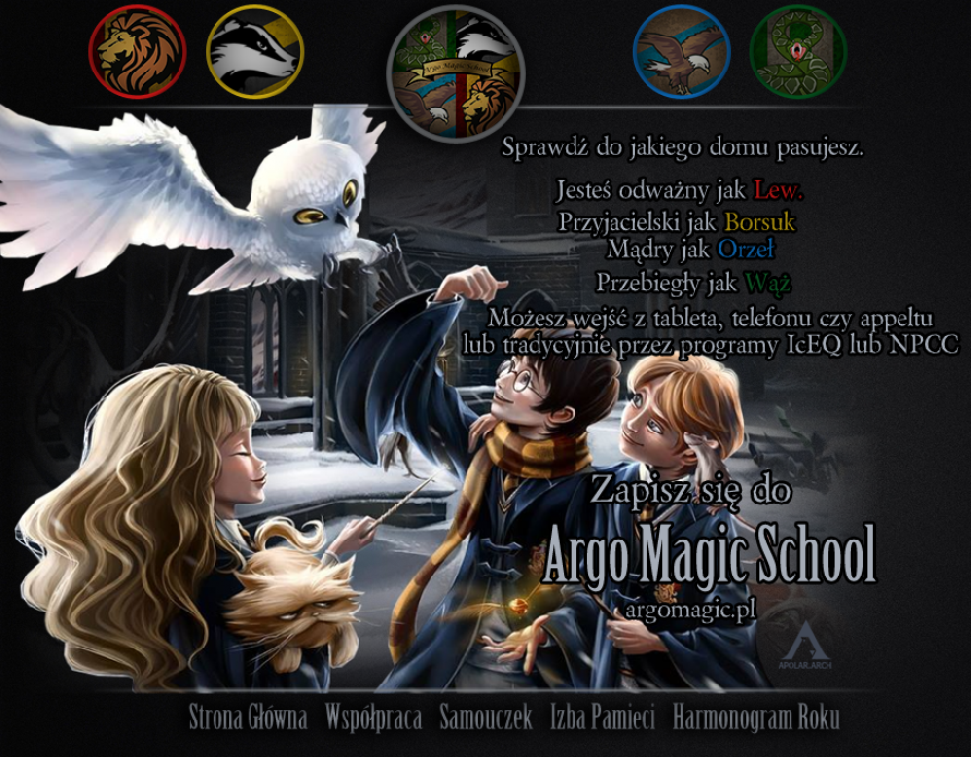 Argo Magic School - zapisz się już dziś!